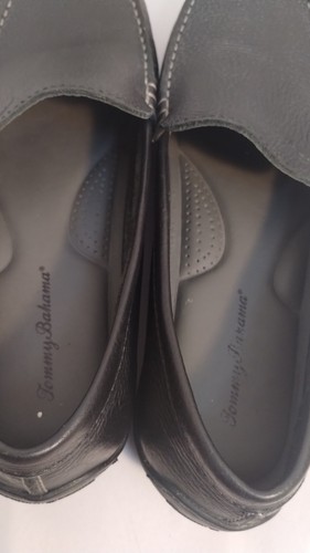 Herren Tommy Bahama genarbtes Leder Orion Halbschuhe, Größe 9M - Bild 9 von 12