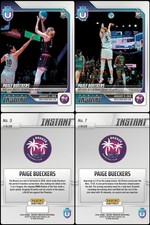 (2) 2026 Panini Instant Unrivaled Paige Bueckers ROOKIE CARDS SP Breeze #5 #7 RC