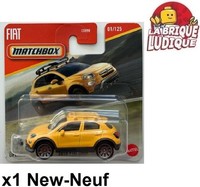 Matchbox 2025 2016 Fiat 500X 4X4 Gelb 01/125 JHP00 Neu