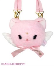 Preview of Angelic Pretty Milk Cat Face Pouch Shoulder Bag Japan, Kawaii, Lolita, Stylish,