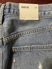 AGOLDE Jeans Women 24 Blue 90s High Rise Baggy Loose Straight Leg Denim New — photo 4