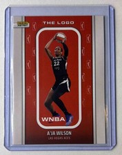 A'Ja Wilson 2025 Panini Instant WNBA THE LOGO #2 SP Aces PR: 1447