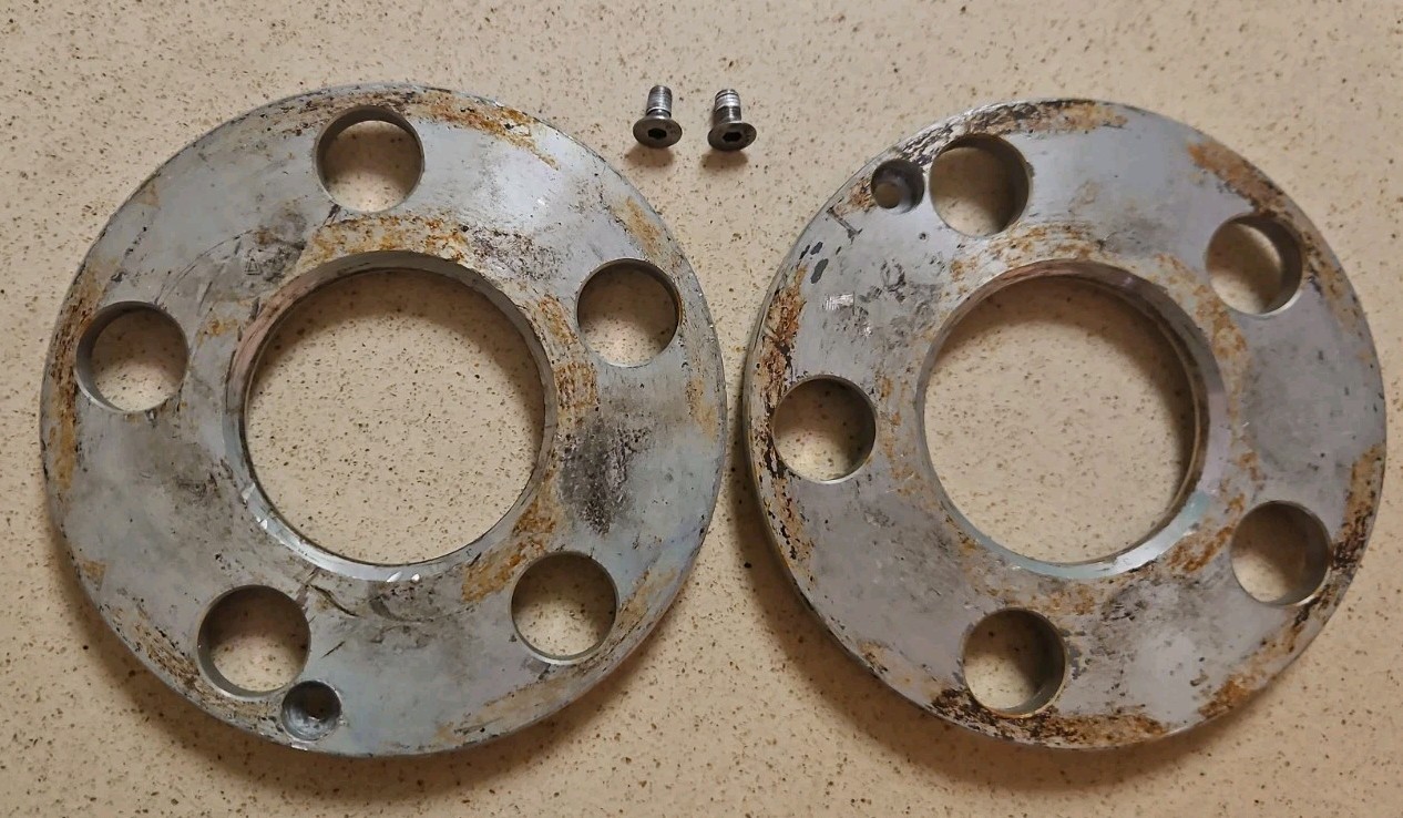 BRABUS Wheel Spacer 10 MM 86 MM To 66.5 MM Hub centric set Of 2 Pc #AP-05-M14