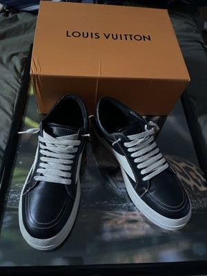 Rick Owens Vintage Low Top sneakers Black Leather