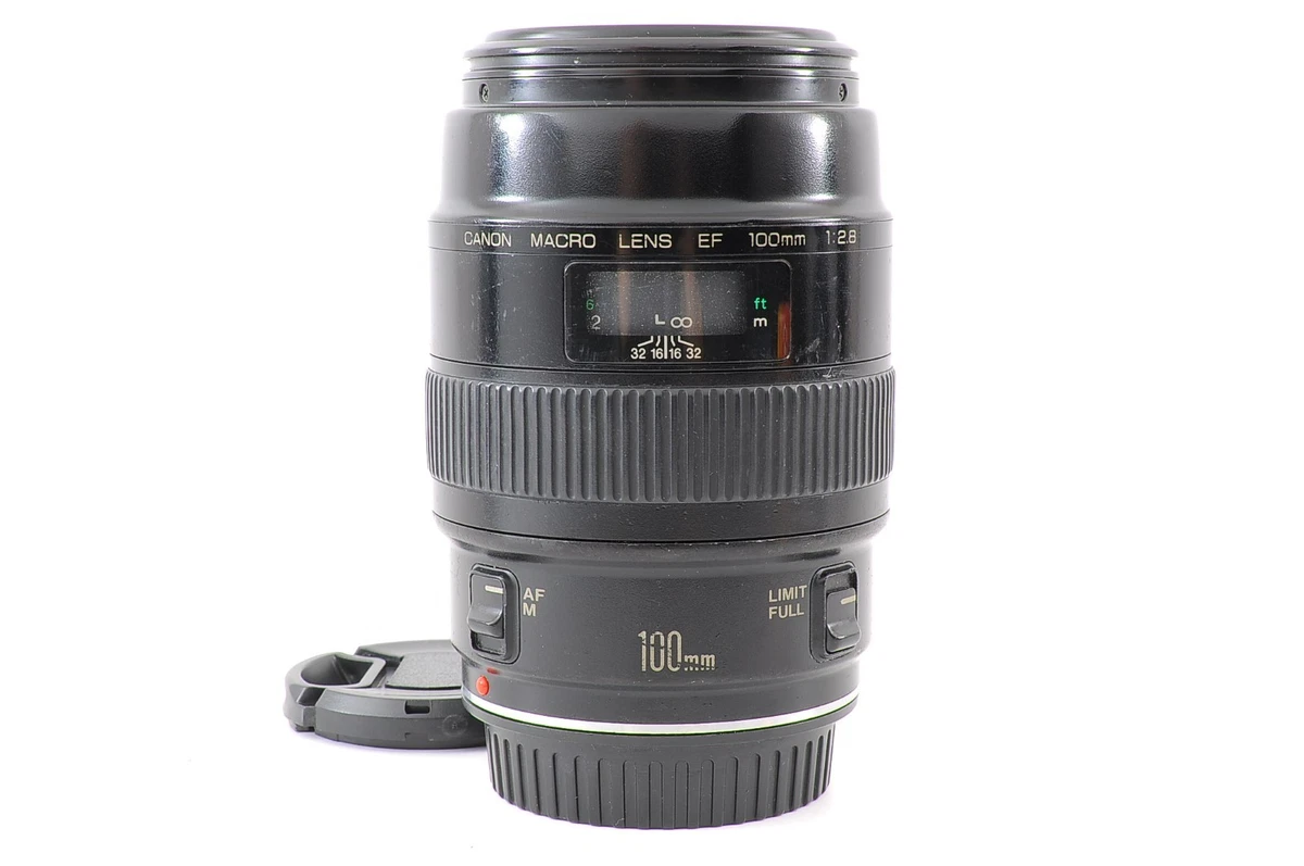 Canon EF 100mm F/2.8 Macro 1:1 Lens Full Frame Tested Working from