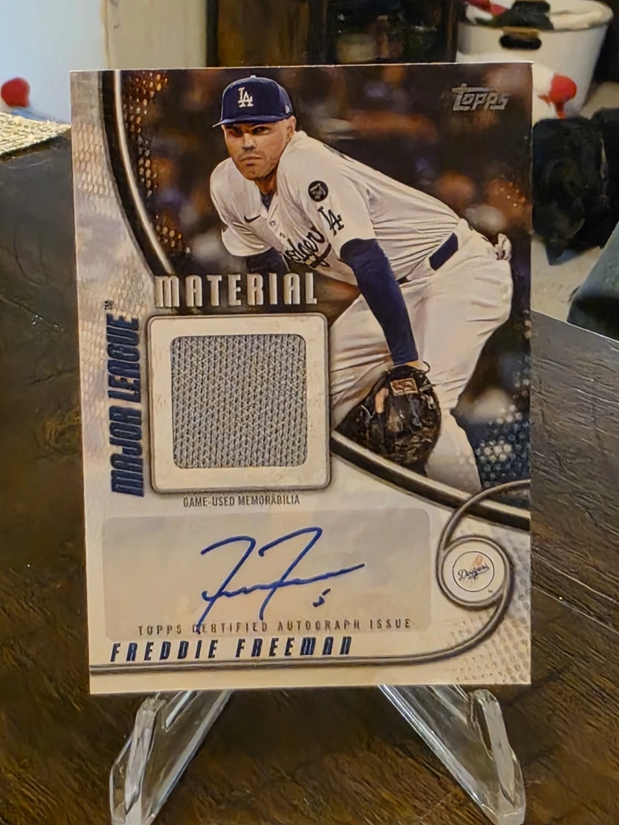 Freddie Freeman Baseball Sports Trading Cards & Accessories