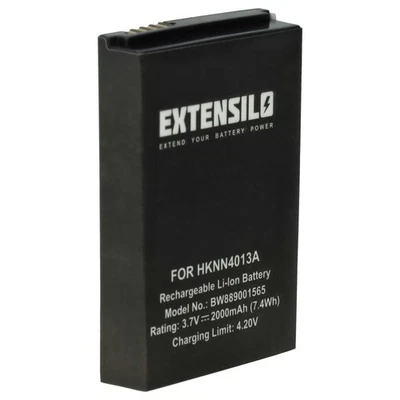 EXTENSILO Akku für Motorola BT90 BT110 BT90 HKLN4440B BT110 BT60 2000mAh 3,7V Funkgerät