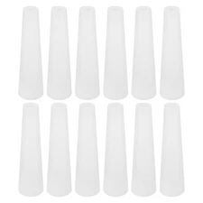 12 Pcs Spool Knitter Wool Winding Tube Plastic Empty Thread Spools