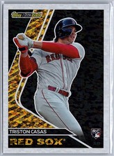 2023 Topps Update Triston Casas #BG-9 Topps Black Gold Boston Red Sox