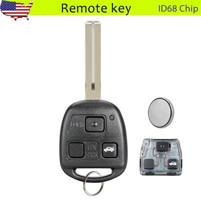 For 2004 2005 2006 Lexus ES330 RX330 Keyless Entry Remote Car Key Fob HYQ12BBT
