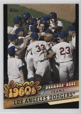 2020 Topps Decades Best Teams Black Los Angeles Dodgers Sandy Koufax HOF 0zg4