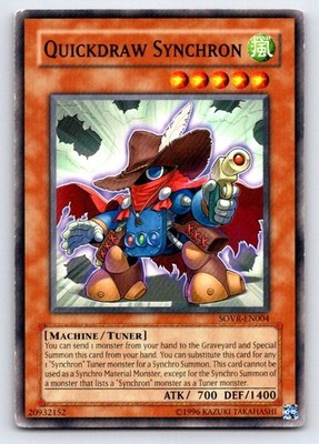 Quickdraw Synchron DP09-EN010 Duelist Pack 9: Yusei 2 Yu-Gi-Oh LP