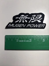 Embroidered Patch - Mugen Power - Motorsports - NEW - Iron-on/Sew-on