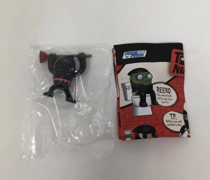 Funko Paka Paka Toilet Ninjas Serie 1 Figura Letrina NUEVO Foto 4 de 4