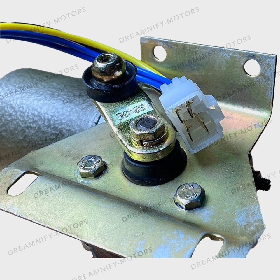 Wiper Motor Left Hand Drive Only For Suzuki Samurai SJ410 SJ413 Gypsy LHD - Image 3 of 4