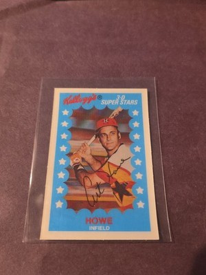 1982 Kellogg's 3-D Super Stars - Art Howe #34