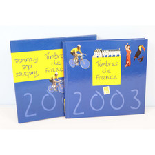 IL LIBRO DEI FRANCOBOLLI FRANCIA COMPLETO ANNO 2003 NUOVO**, ALCUNI SEGNI USUALI