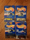 1990s Vintage Hotwheels Lot Of 4 Carded. No Reserve
