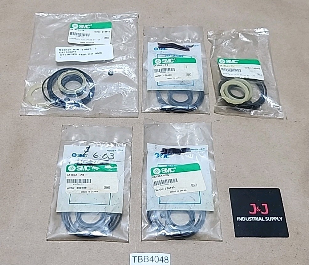 *NEW SEALED SURPLUS* [5] Smc CA150A-PS Tie-Rod Cylinder Seal Kits + Warranty!