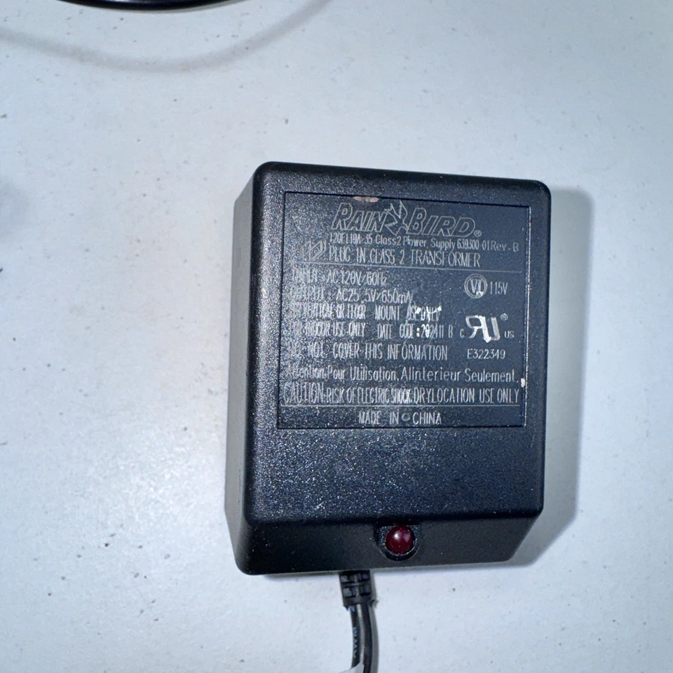 Rain Bird 639300-02 Plug In Class 2 Transformer AC 25.5 V - Image 3 of 4
