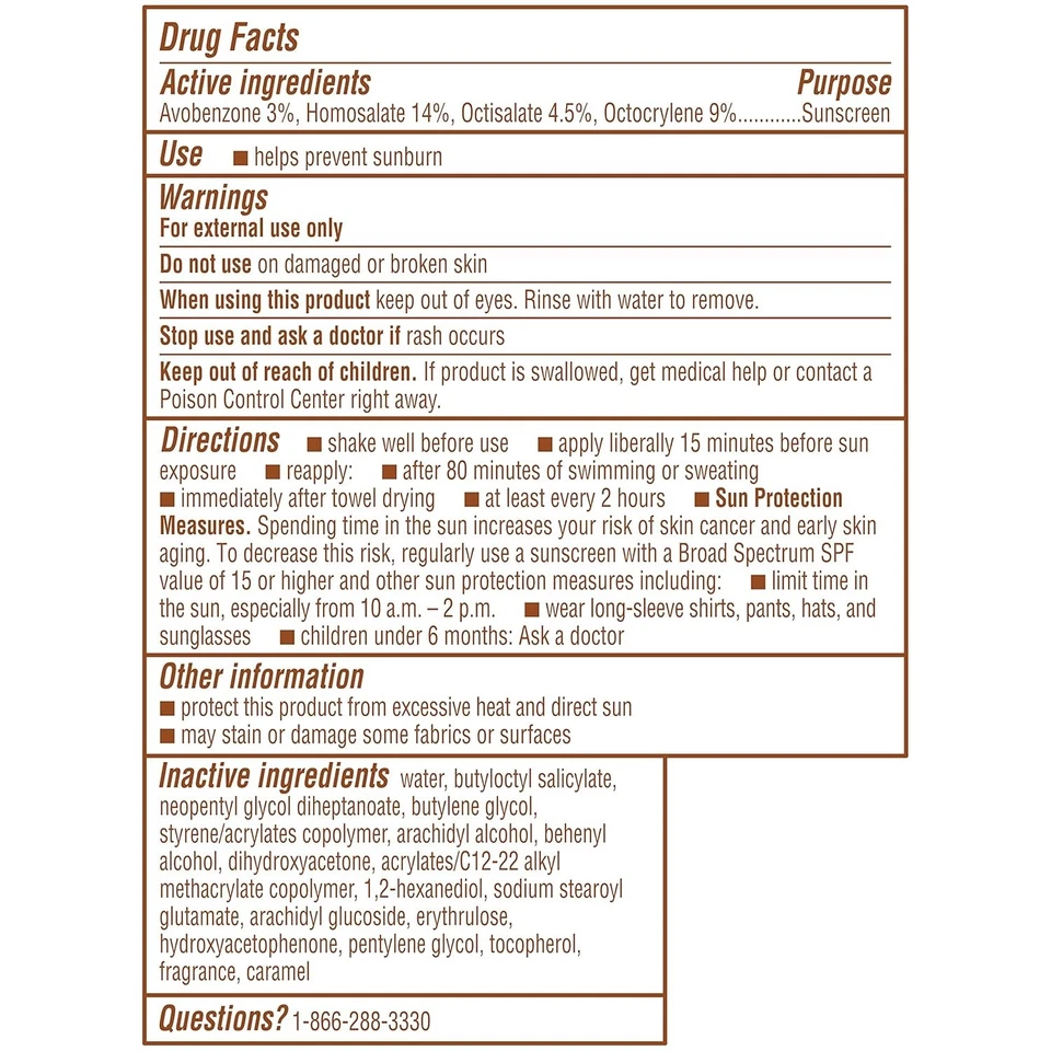 (NEW) Coppertone Glow Protect and Tan Sunscreen Lotion + Gradual Self Tanner Foto 4 de 4