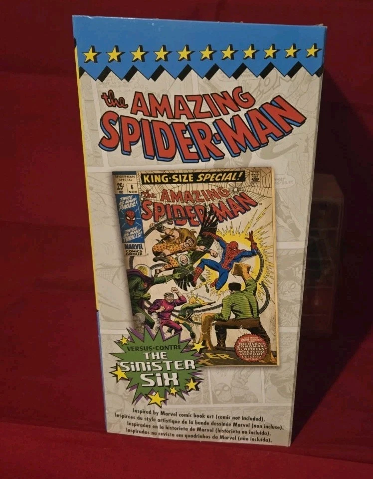 Juego de figuras Hasbro Marvel Amazing Spider-Man vs The Sinister Six 3,75"  Foto 4 de 4