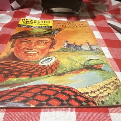 Classics Illustrated No. 84 The Master of Ballantrae Robert Louis Stevenson Vin 