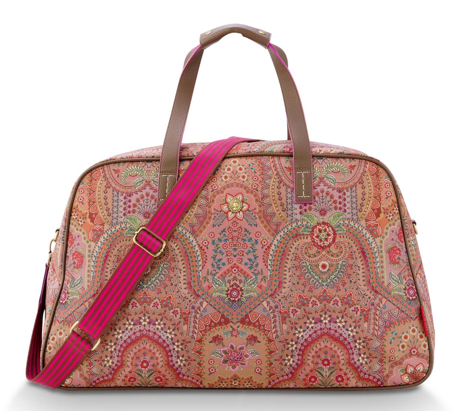 Pip Studio travel bag Tovy Weekend Bag Jabali M Red