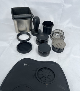 Kit Pacchetto Accessori Caffè Barista Knock Box Normcore Tamper Puckscreen...