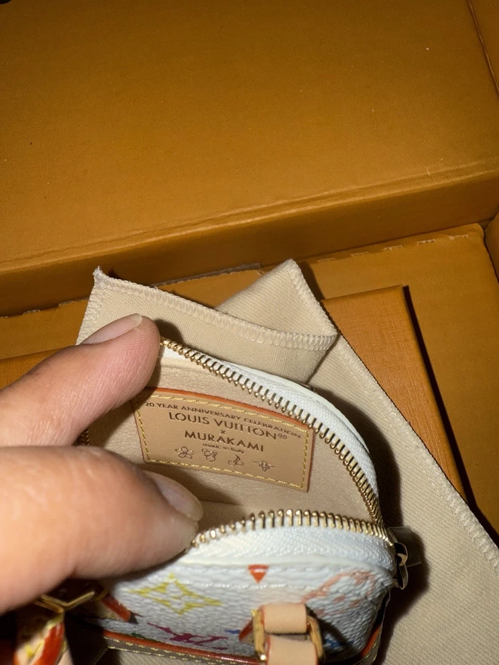 Louis Vuitton x Murakami Takashi Micro Alma Monogram Multicolor White - Image 2 of 4