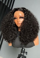 13x4 HD Lace Wig, 100 Vietnamese Human Hair, SDD Pixie Curls Wig. 250 Density