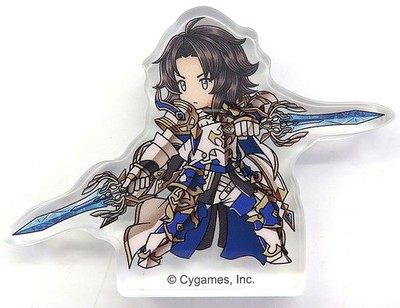 Granblue Fantasy Lancelot Acrylic Keychain Figure Chibi 2in