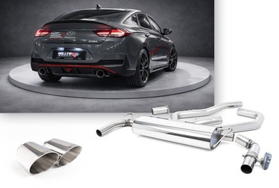 Milltek Sportauspuffanlage Hyundai i30 N, Bj. ab 2019, Endrohr 2x115mm rund