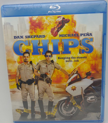 Chips (Blu-ray) D. Shepard, M. Pena / NEW, sealed, ships next business day!