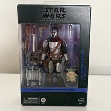 Star Wars Black Series Mandalorian & Grogu Deluxe 6 Action Figure Hasbro NEW