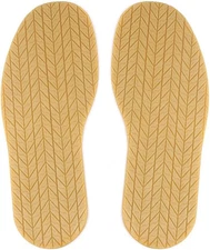 Shoe Bottom Full Sole Repair Replacement Anti-Slip Rubber, 4Mm Thickness 1 Pair