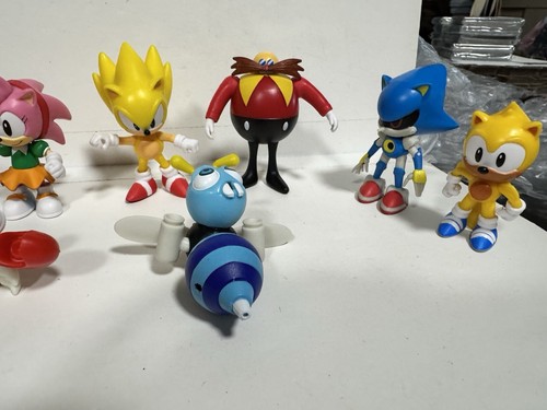 Sonic The Hedgehog Action Figures - Lot Of 9 - Afbeelding 3 van 5