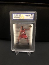 LEBRON JAMES Upper Deck 2003 GEM-MT 10 WCG  Rookie Card #27 See Pictures . rookie card picture