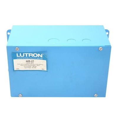 LUTRON MD-27, MOTOR DRIVE MODULE, 0.45A, 60HZ, ABS ENCLOSURE