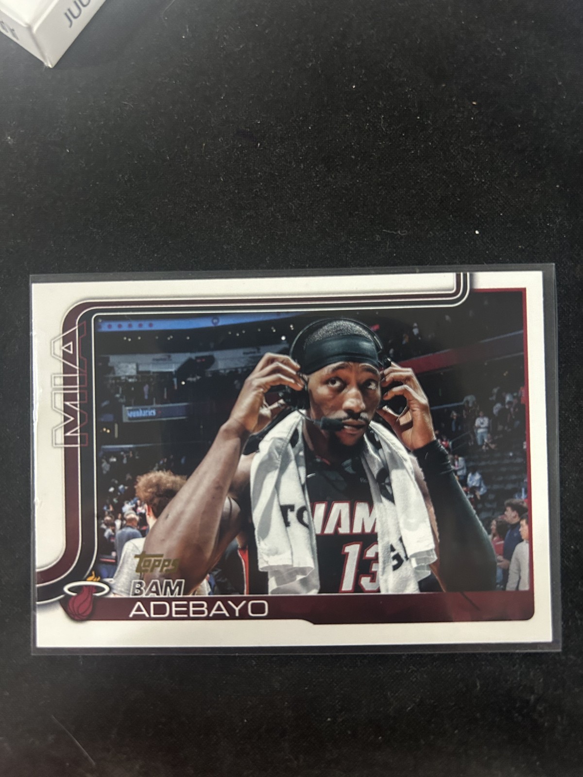 2025-26 Topps Basketball Bam Adebayo Golden Mirror SSP #75 Miami Heat
