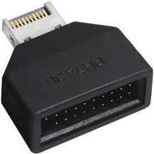 USB3.2 Type E to 19Pin and 20Pin Front Panel Header Adaptor Converter Adapter