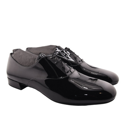 PRADA New Patent Leather Derby Oxfords  Shoes European Employee Uniform 40 7.5