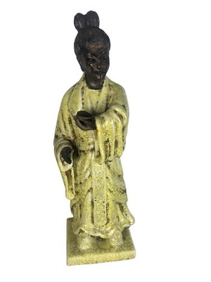 VTG Marcello Fantoni, Mid-Century 1950's Italian Ceramic ''Sage'' Asian Figure
