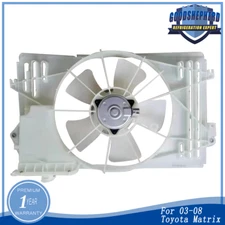 Radiator Cooling Fan For 2004-2007 Pontiac Vibe Toyota Corolla Matrix TO3115125