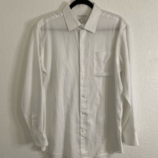 GEORGE- White button down- Size medium