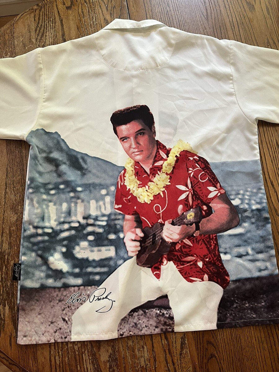 Elvis Presley Enterprises Rare Blue Hawaii Collared short