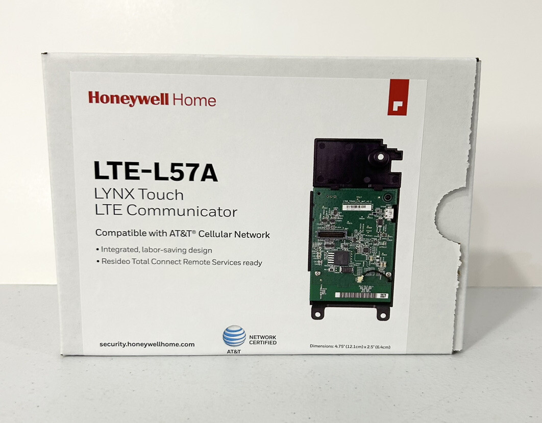 Honeywell Home LTE-L57A / LYNX Touch LTE Communicator / AT&T Cellular / New
