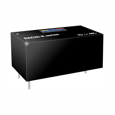 Recom AC-DC-Industrienetzteil Geschlossen Kunststoff 20W 15,00V 0,670A