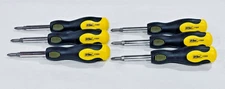 (6-Pack) 6 in 1 Screwdriver Set With Reversible Bit by Ivy Classic