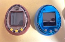 Tamagotchi iD L Blue iD Melody Crown Bandai Set of 2